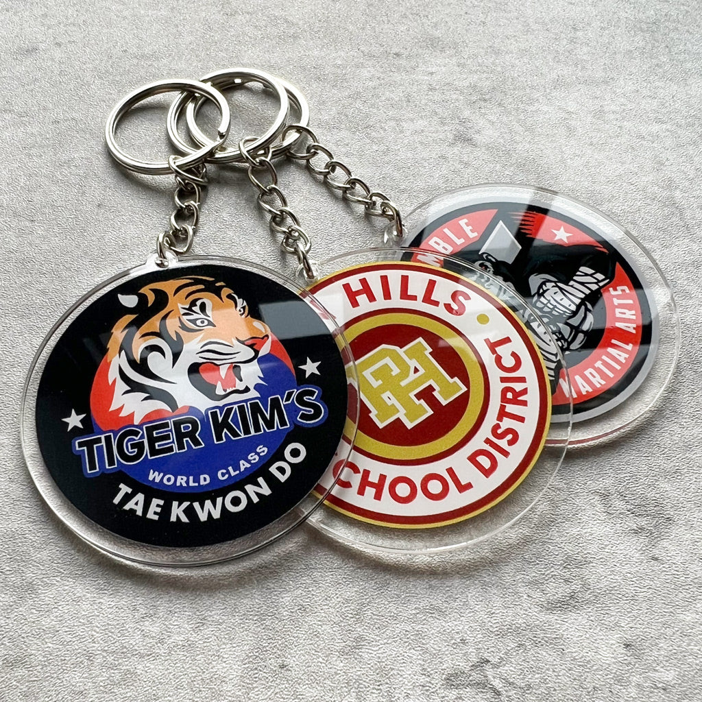 custom acrylic keychains
