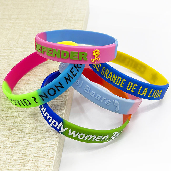 Personalized Silicone Wristbands UK: Custom Rubber Bracelets