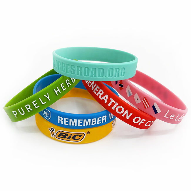 UK Custom Silicone Wristbands: Enhance Brand Awareness