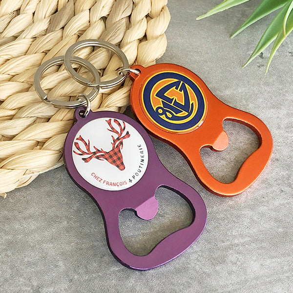 Aluminium Bottle Opener Keychains